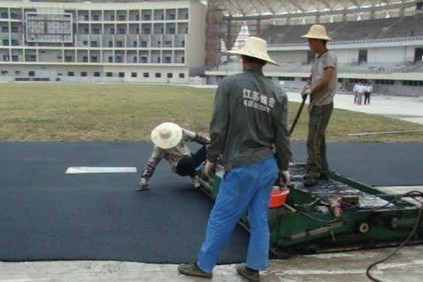 Aplicació de la màquina de pavimentació EPDM