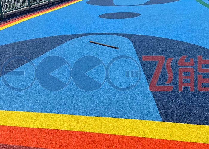 Outdoor Sports Venues EPDM Floor2