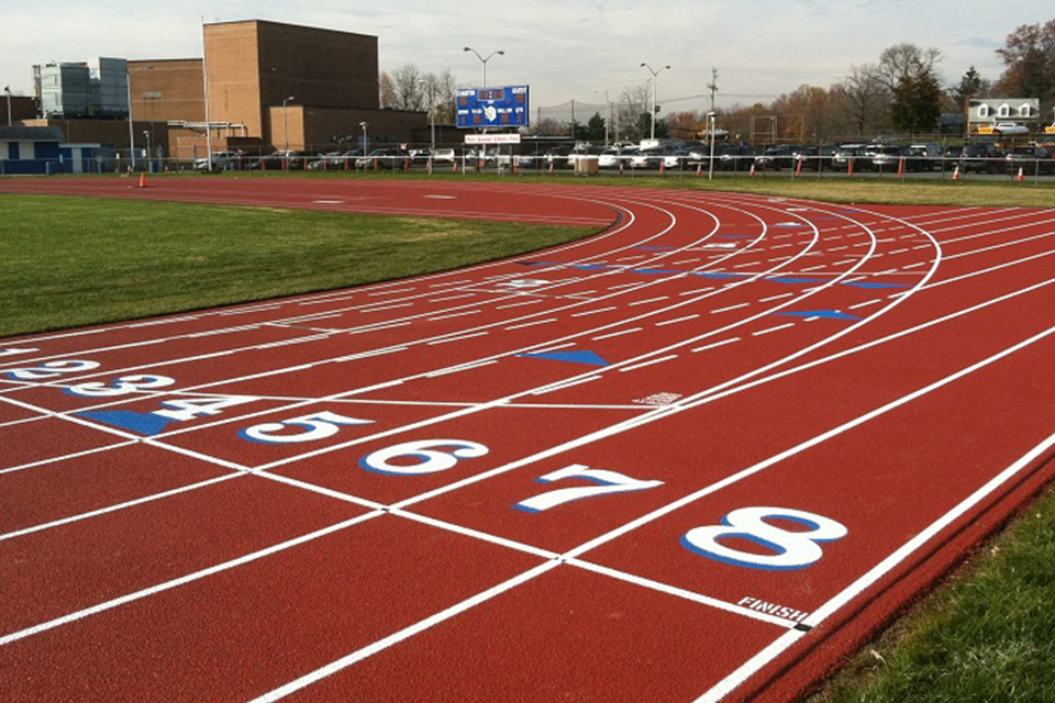 highschool running track