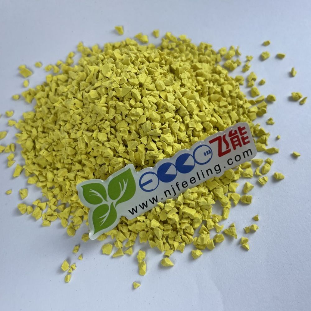 EPDM Yellow Rubber Granules