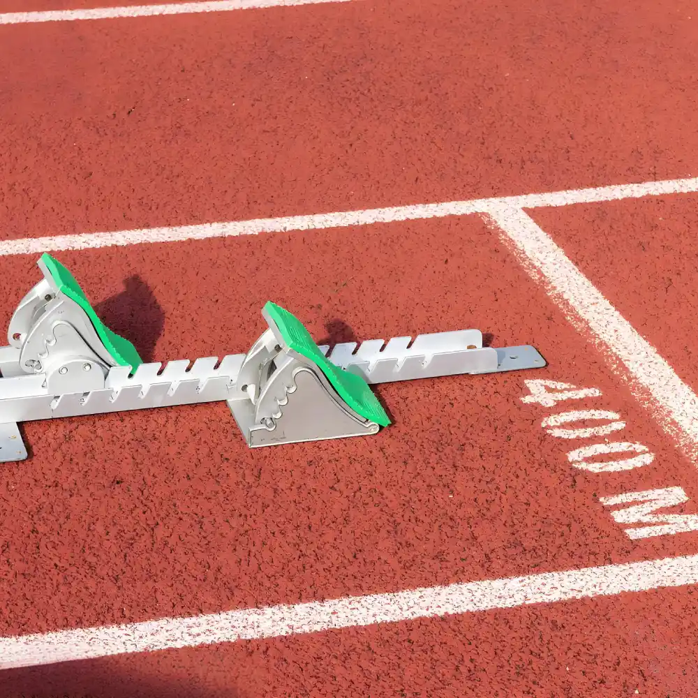 Premium EPDM Jogging Track Surface for Sports 35 400 Meter Standard Running Track