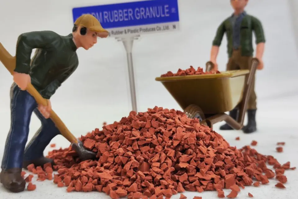 Nanjing feeling rubber granules (1)