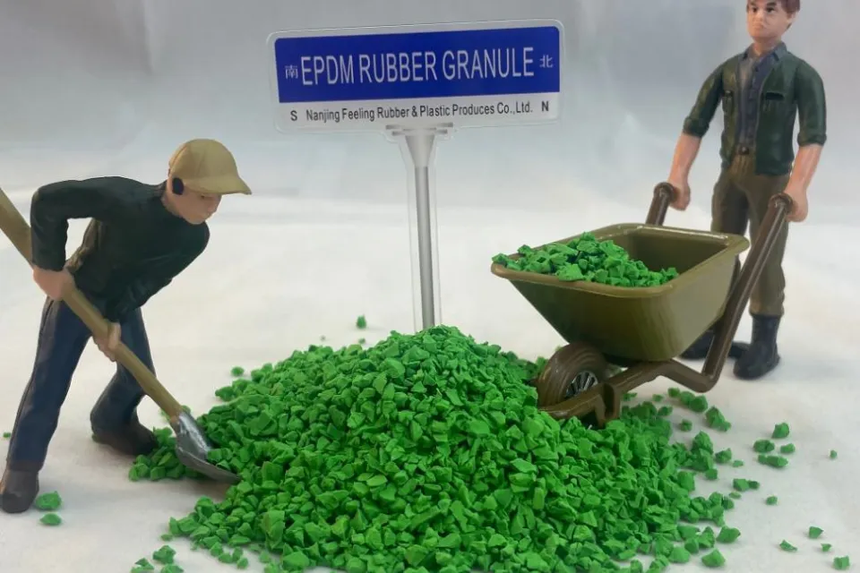 Nanjing feeling rubber granules