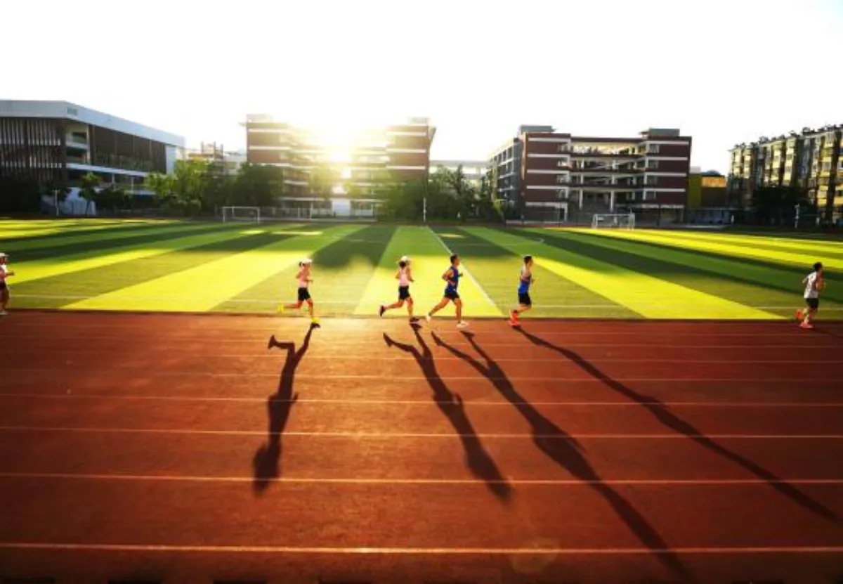 nanjing feeling running track production